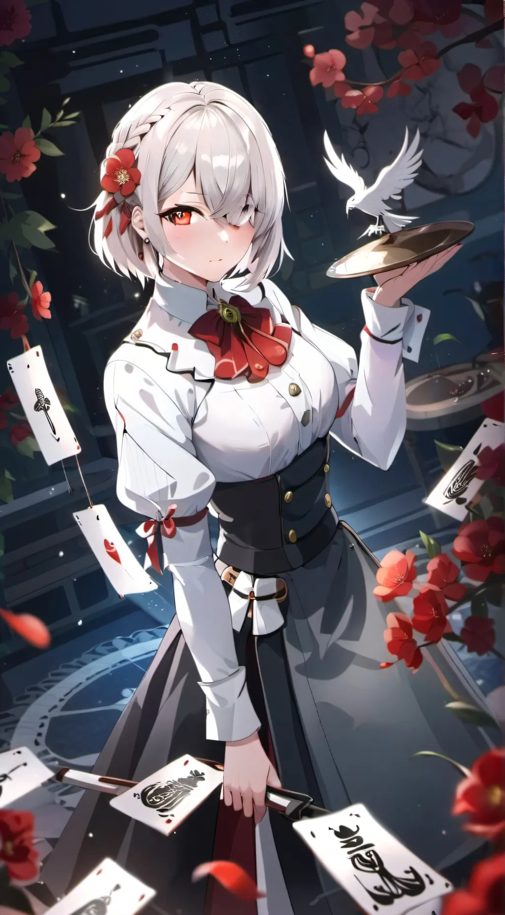 ai character: caffy background