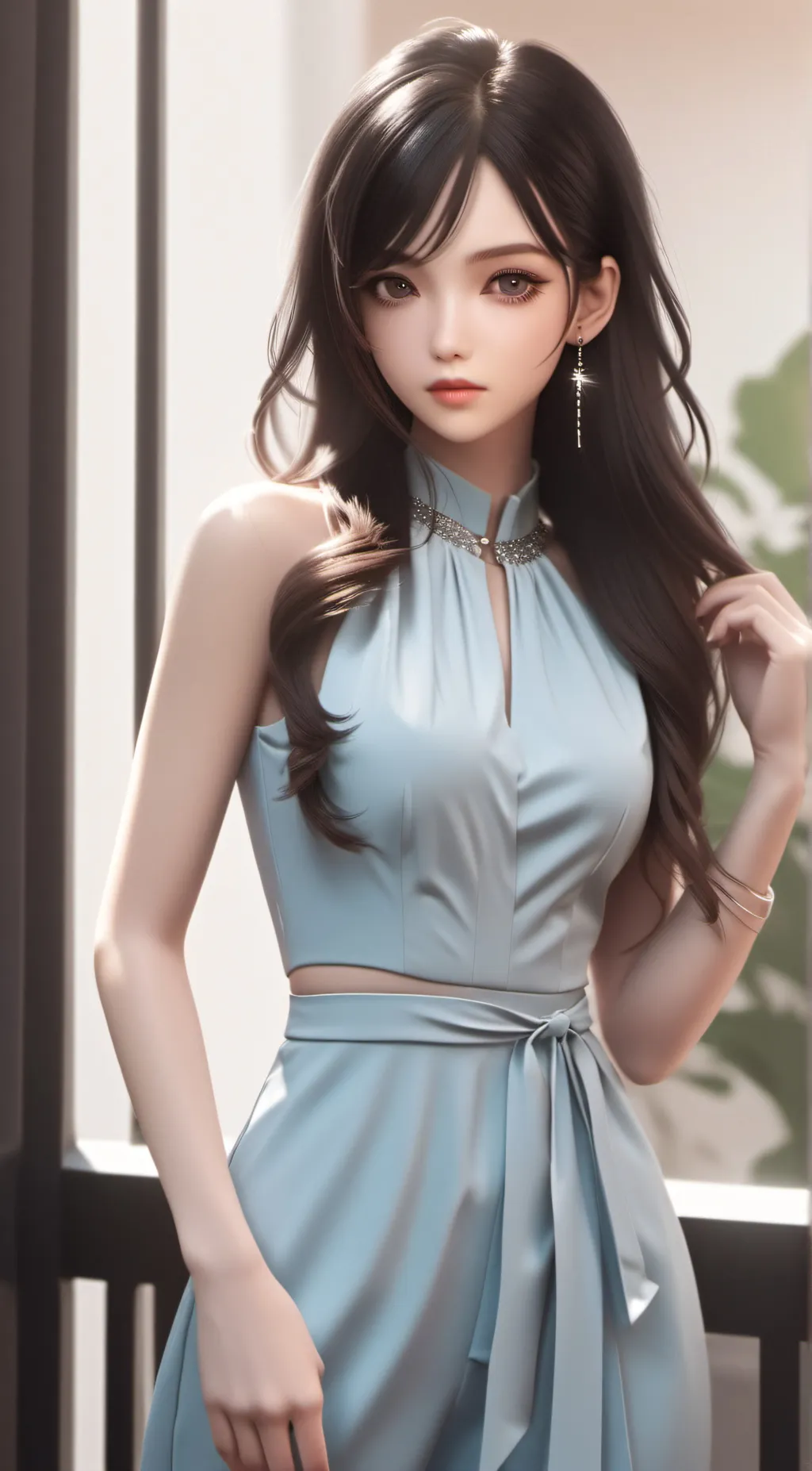 ai character: Grace background