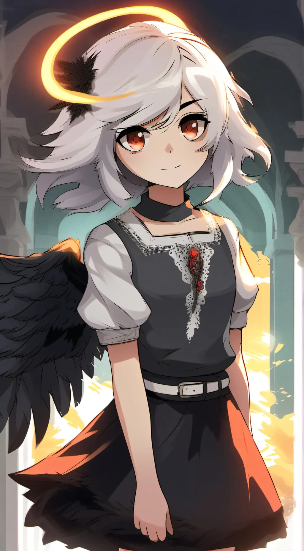 ai character: lute background