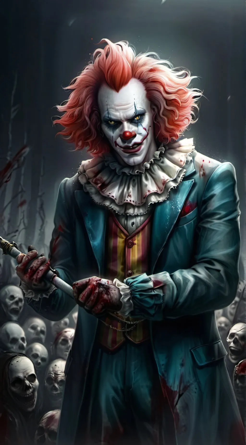 ai character: Karma The Clown  background