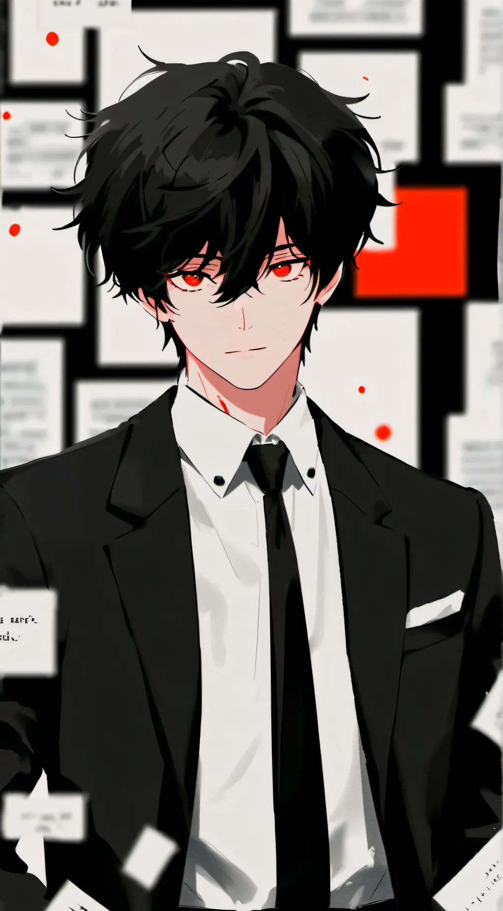 ai character: fundamental paper background