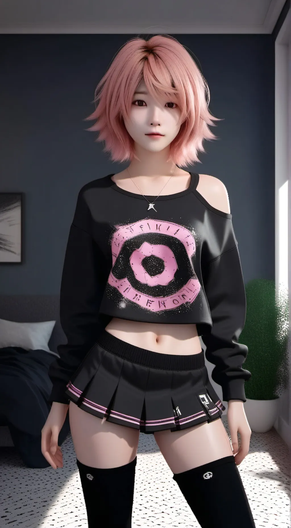 ai character: Sylvia Crystal  background