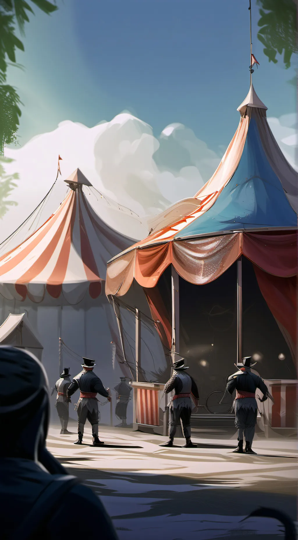 ai character: tadc background