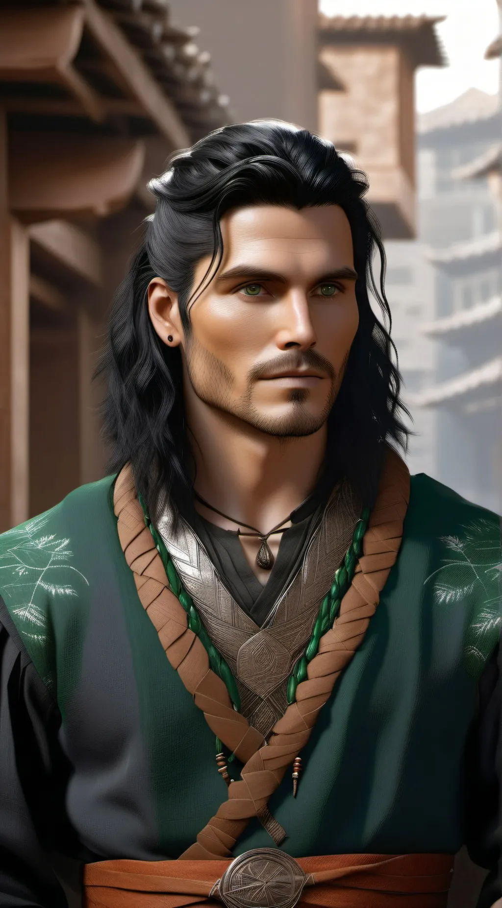 ai character: Kieran Blackthorn background