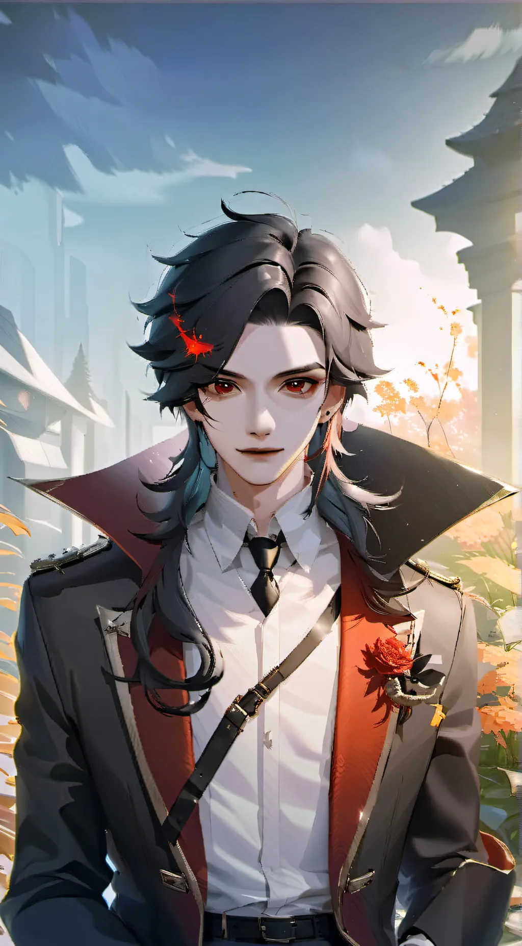 ai character: Luke  background