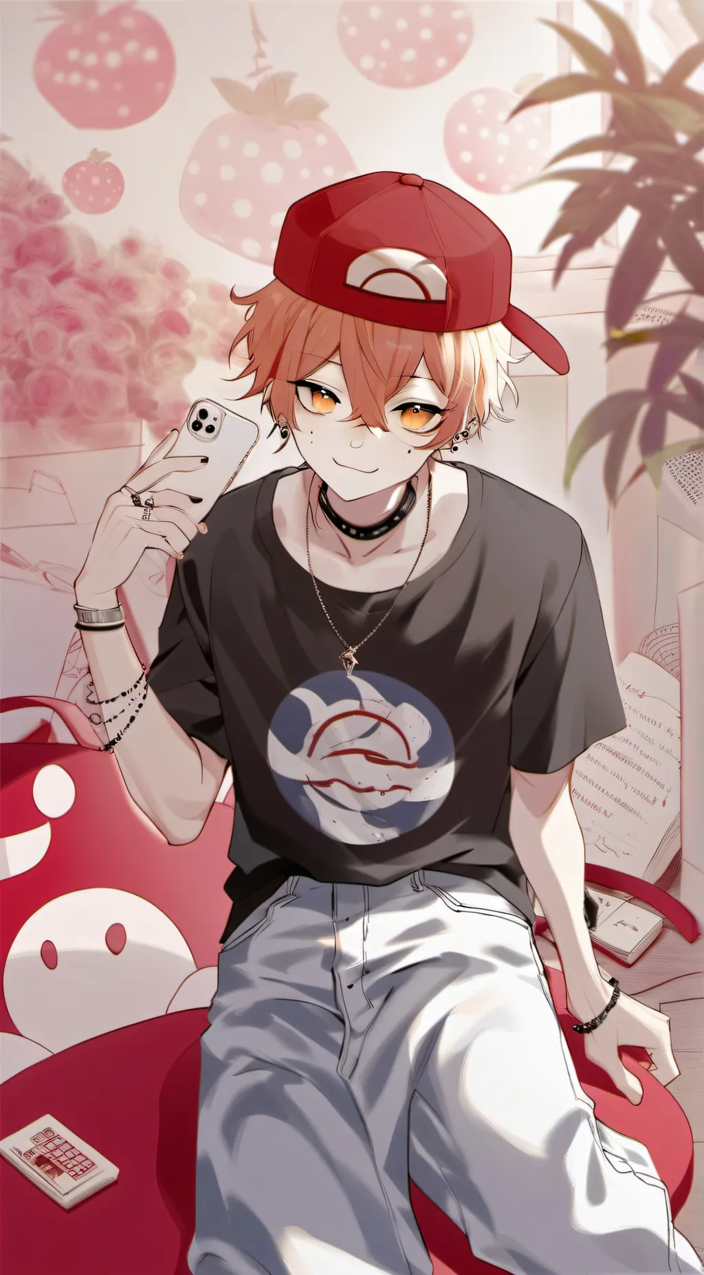 ai character: Leo😈 background