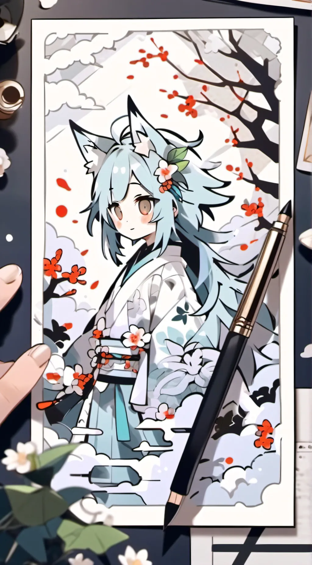 ai character: Yuki background