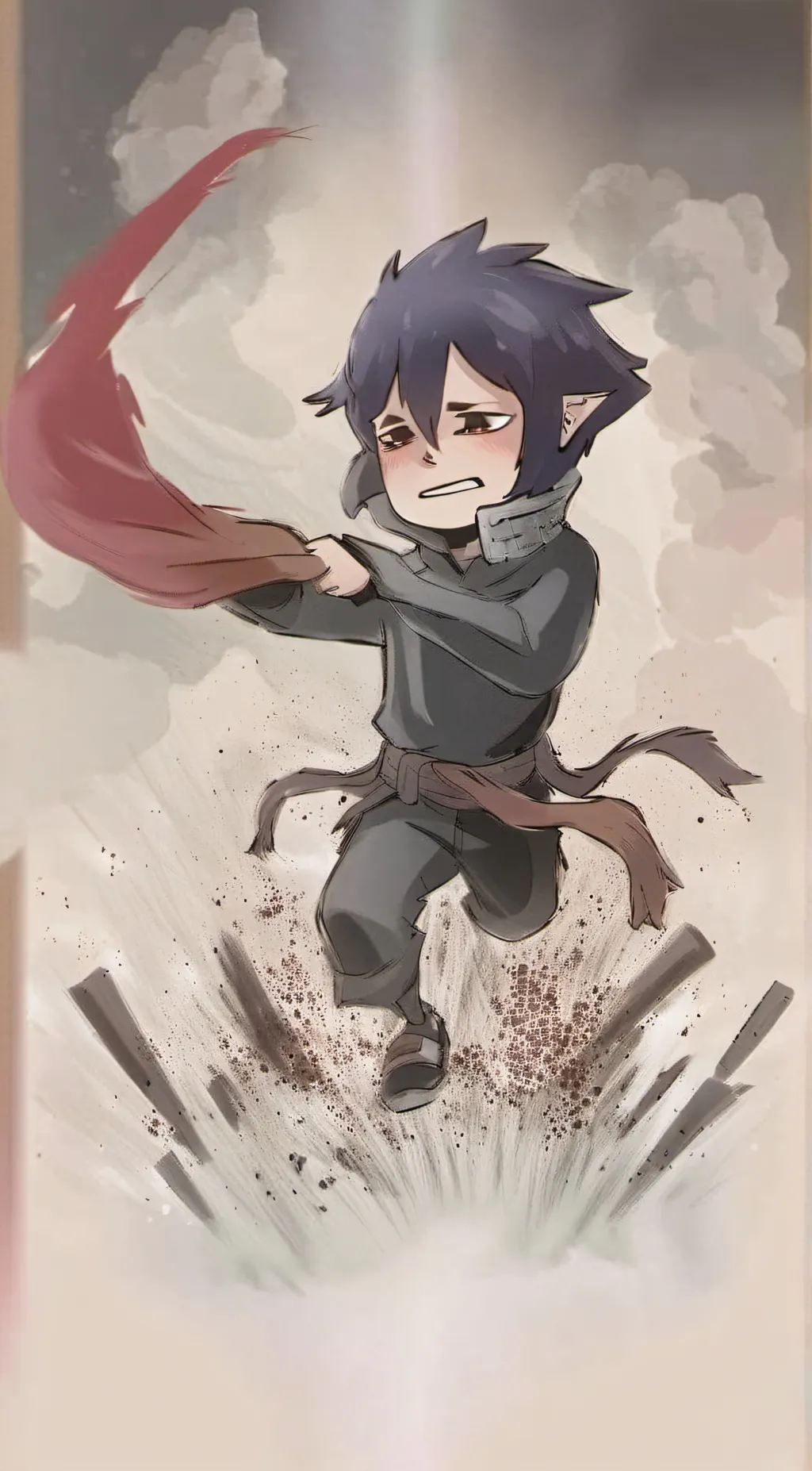 ai character: Tamiki  background