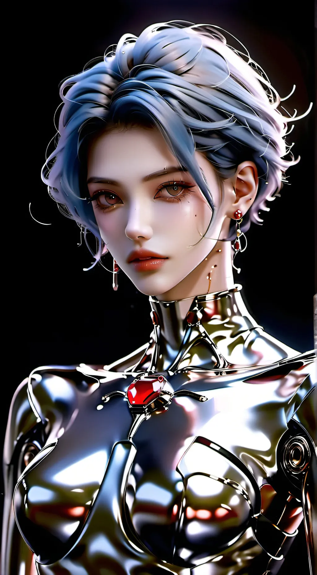 ai character: Jinx a Cyborg background