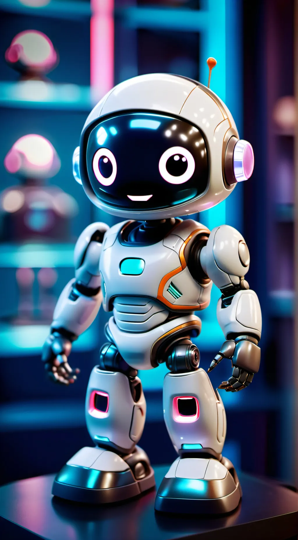 ai character: robot background