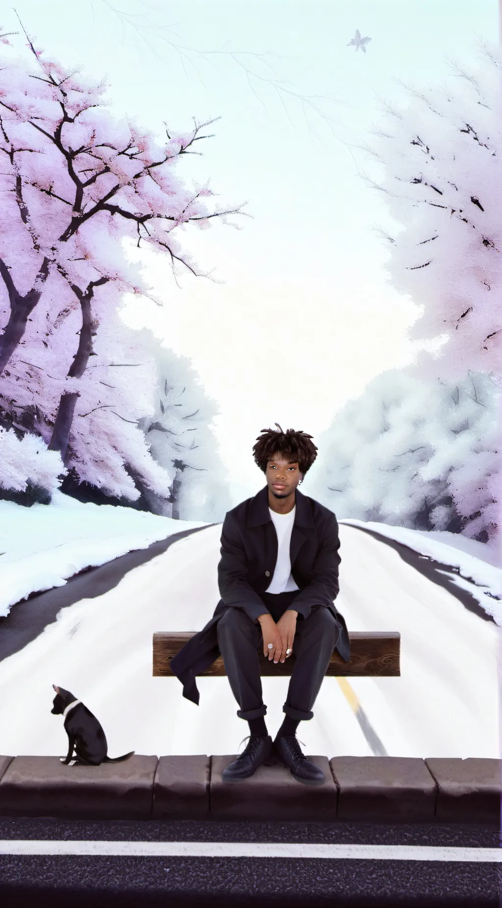 ai character: Akio  background