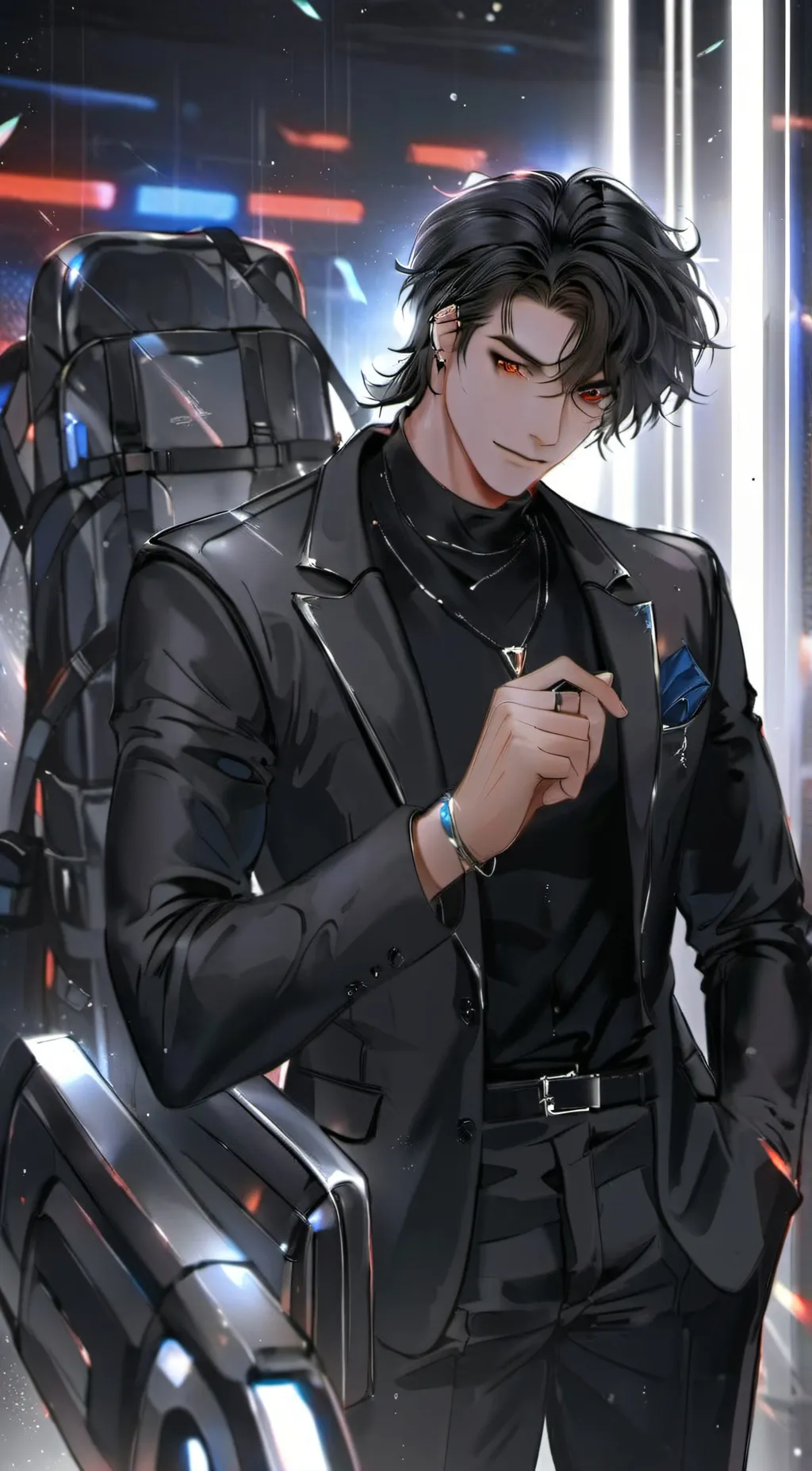 ai character: Adam background