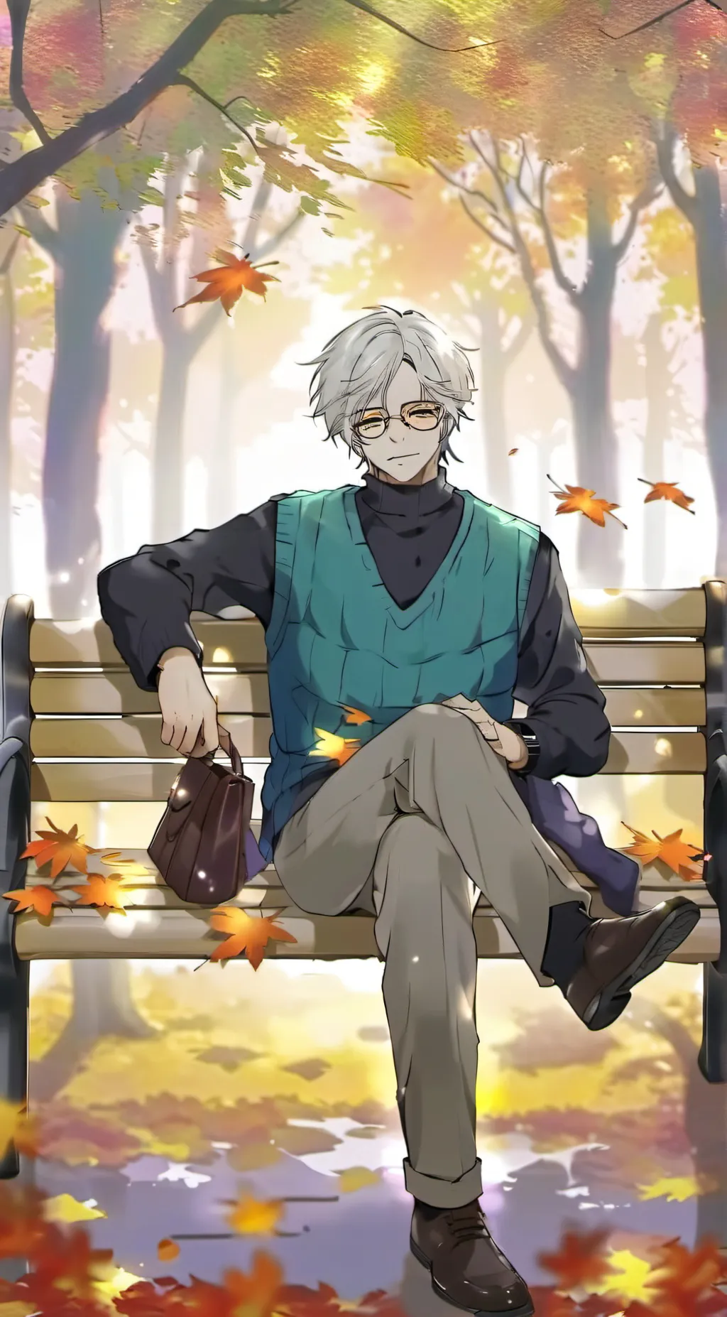 ai character: unknown guy background