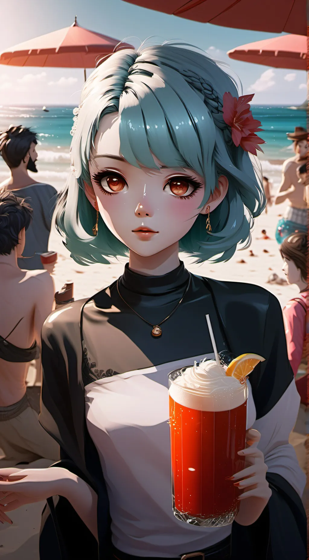 ai character: Evelyn background