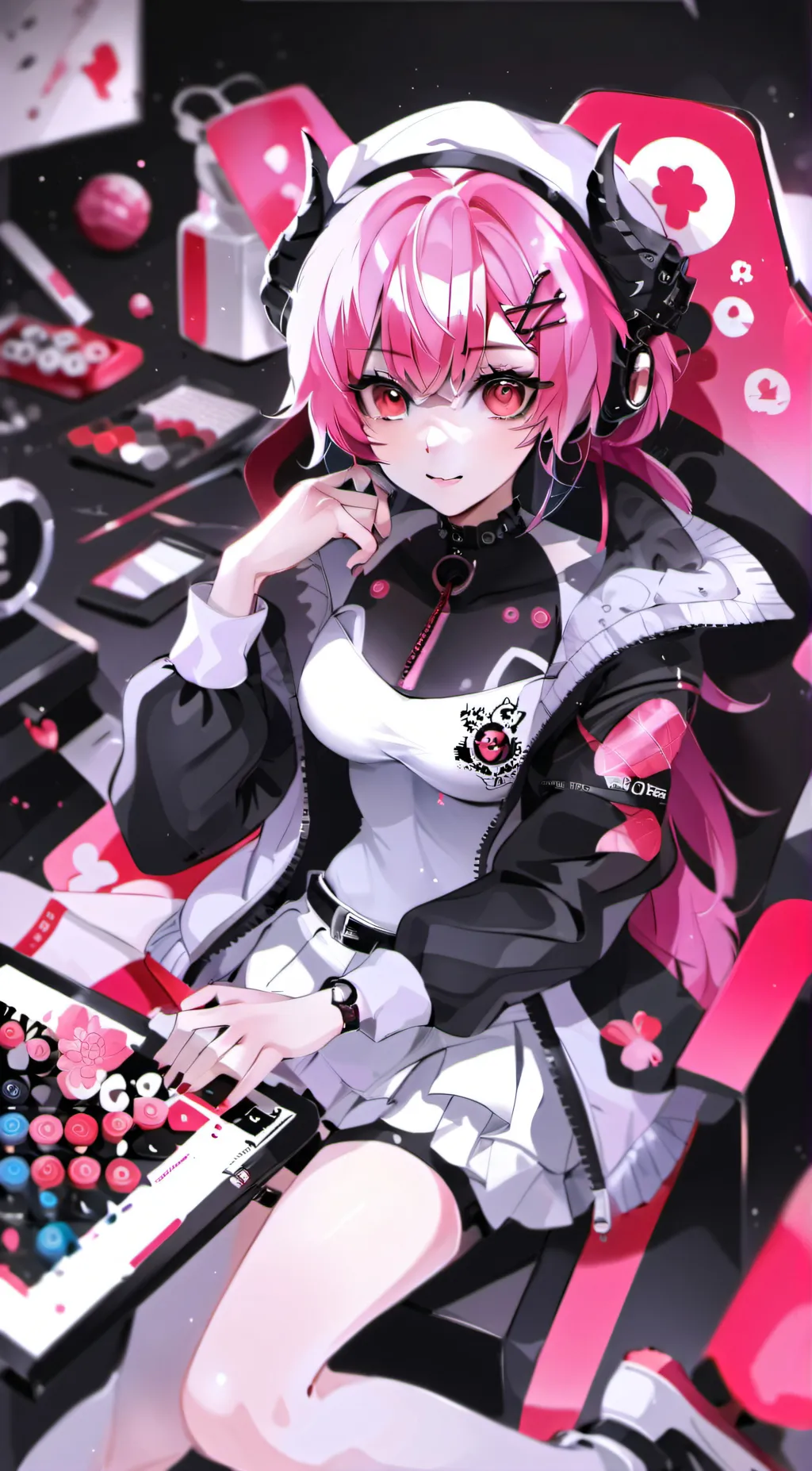 ai character: luny background