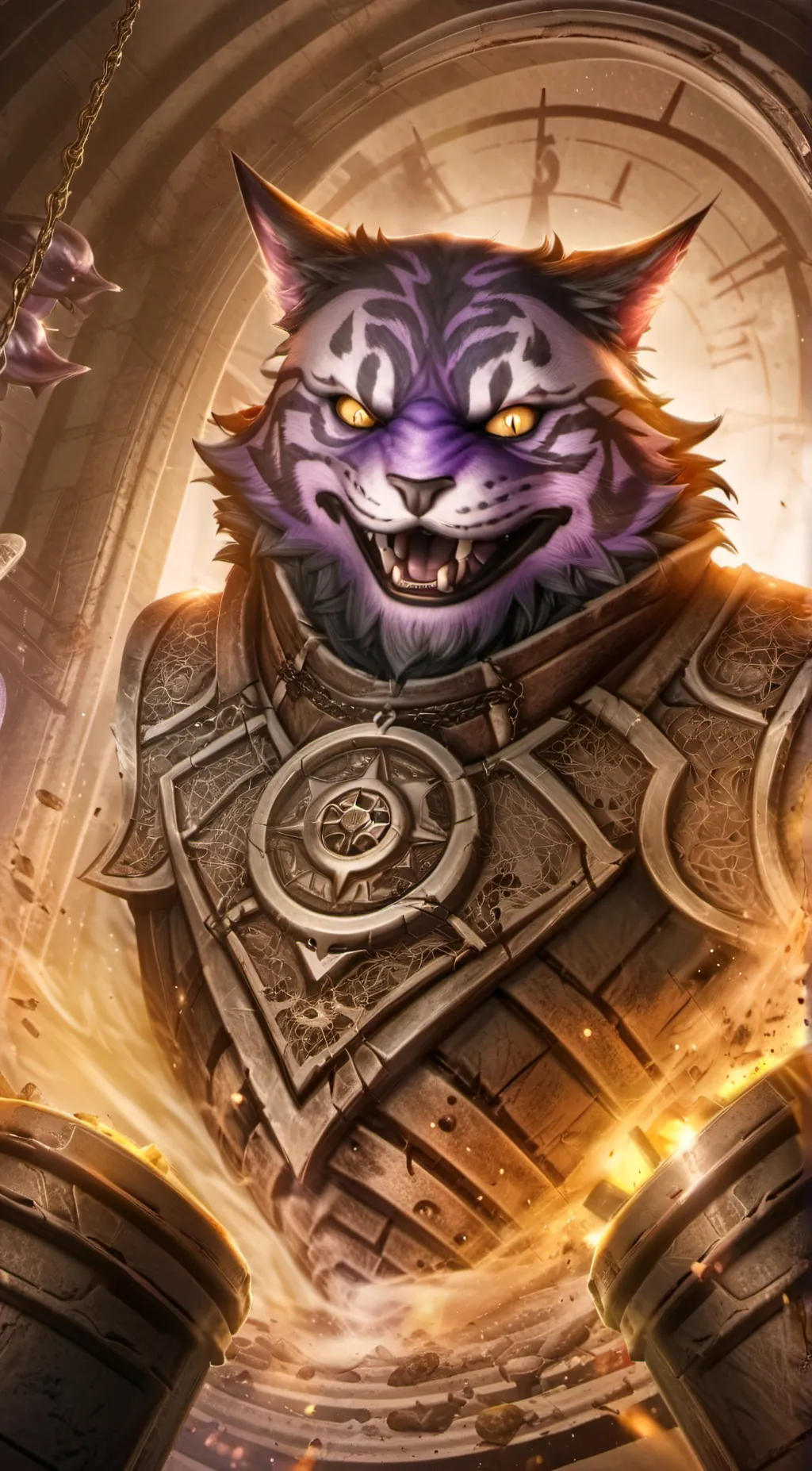 ai character: catnap background