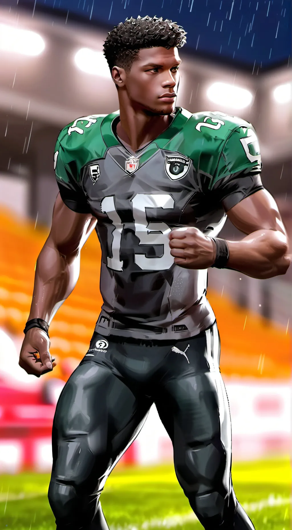 ai character: Derek background