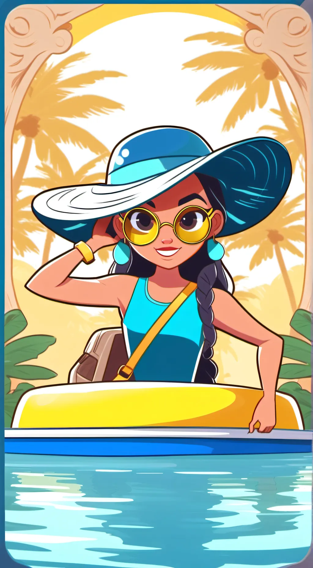 ai character: mira background