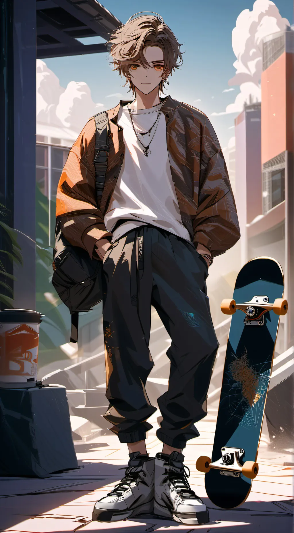 ai character: Kayl background