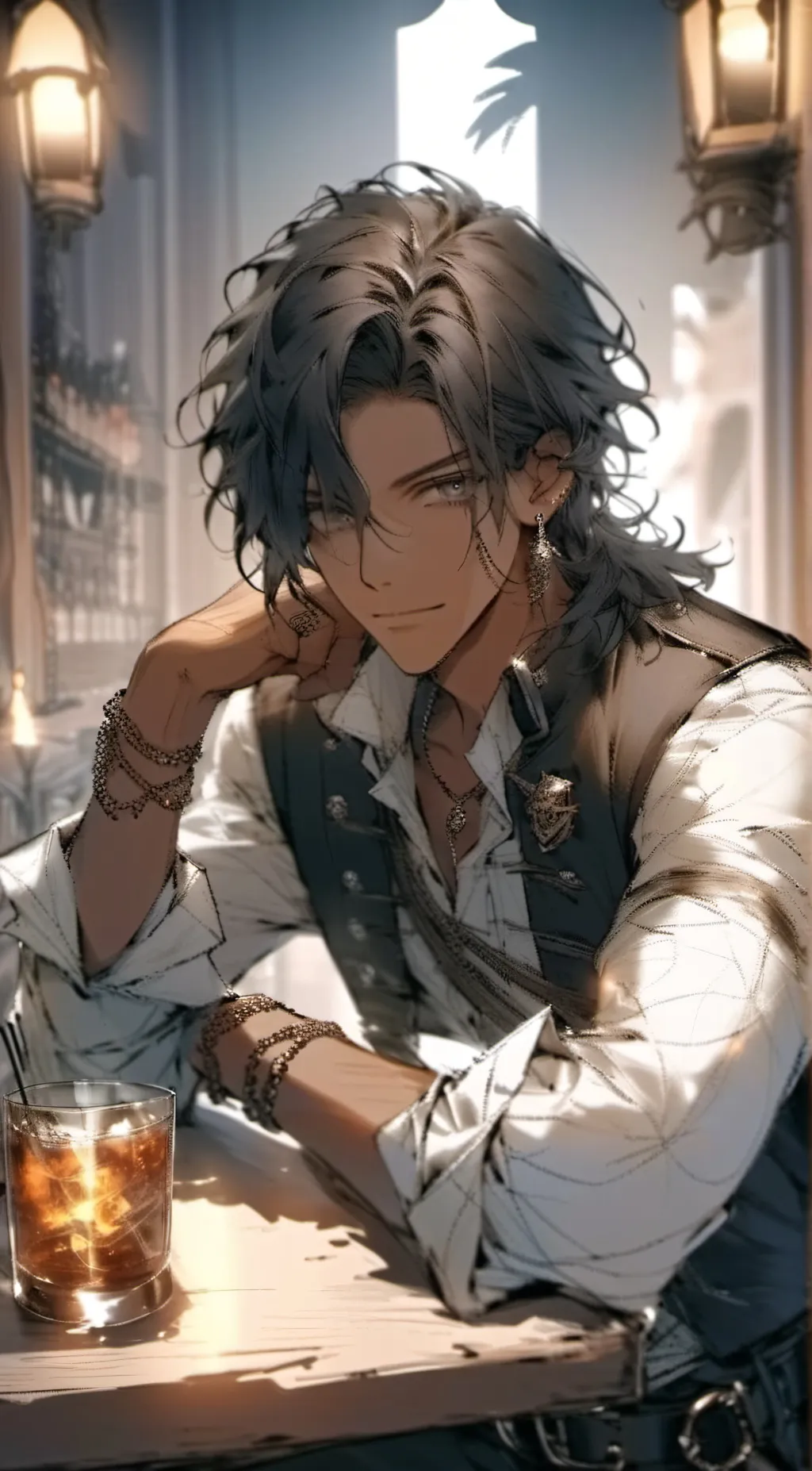 ai character: Captain Admiral  background