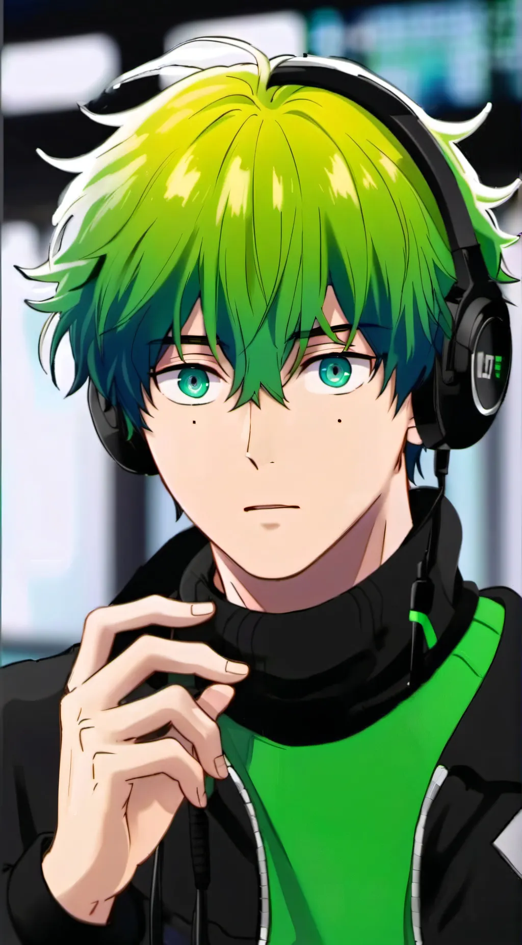 ai character: Mha boys marioKart background