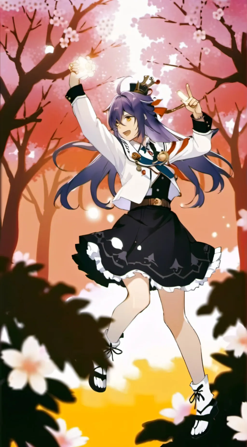 ai character: Kokichi background