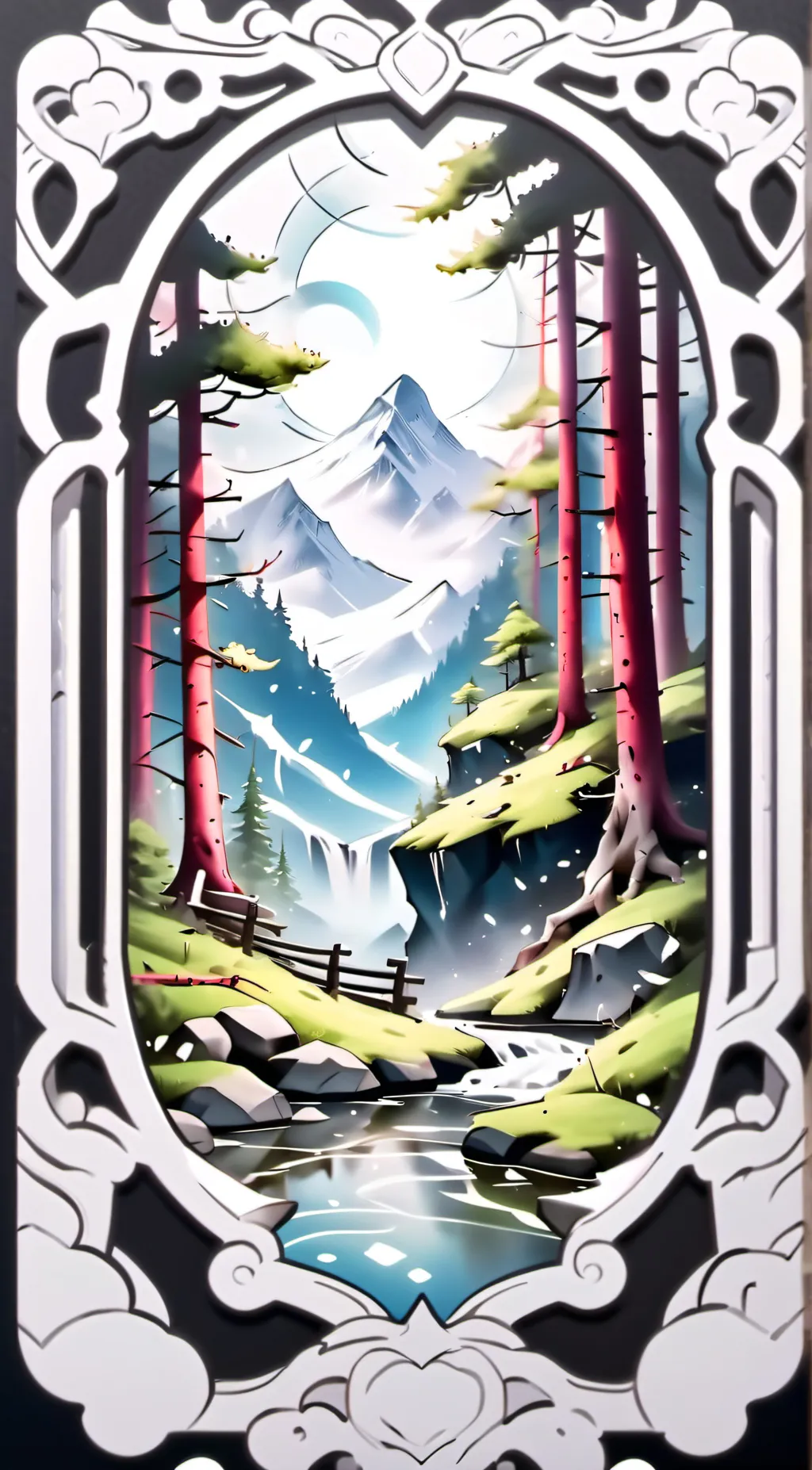 ai character: soulth park background