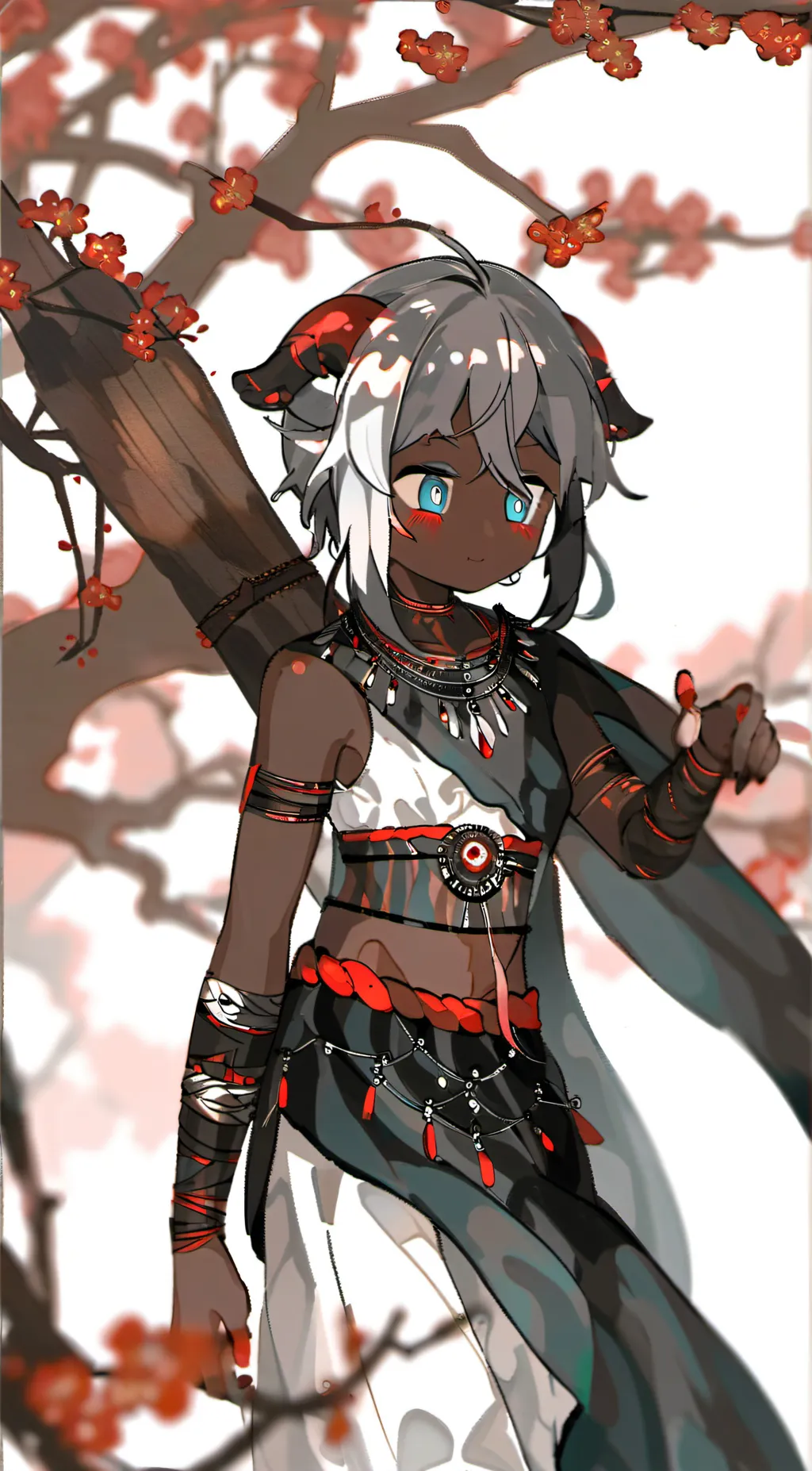 ai character: saly background