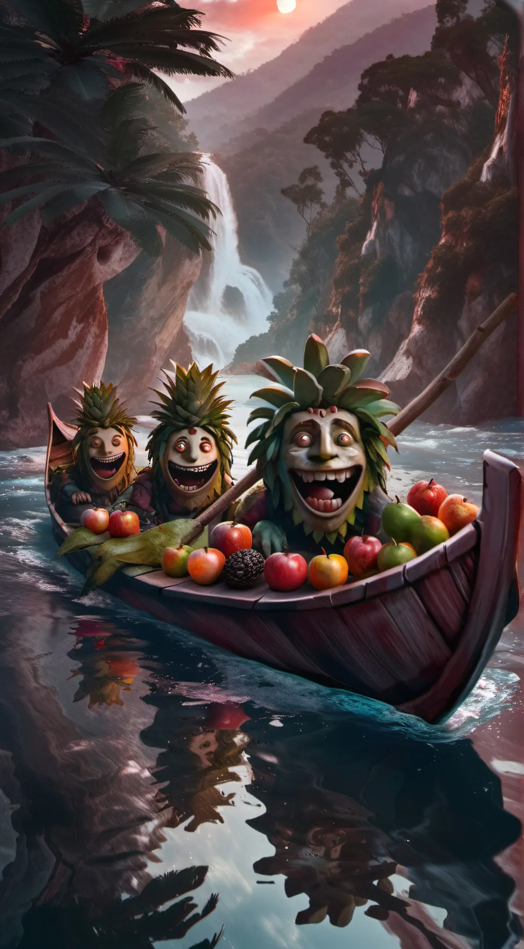 ai character: Fruit Shamans background