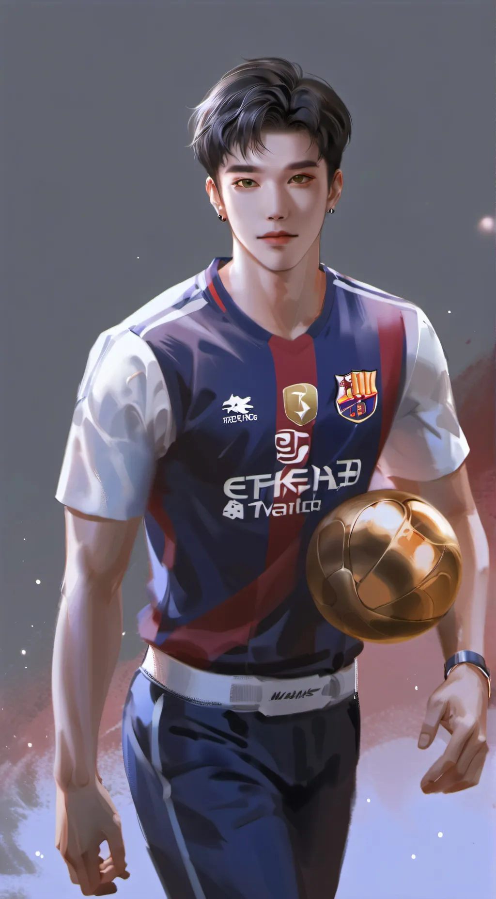 ai character: Sandy background