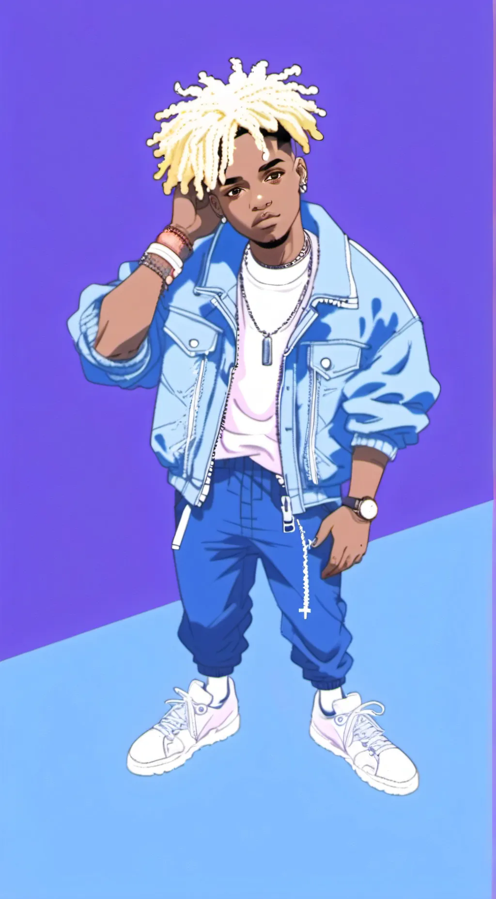 ai character: Jax background