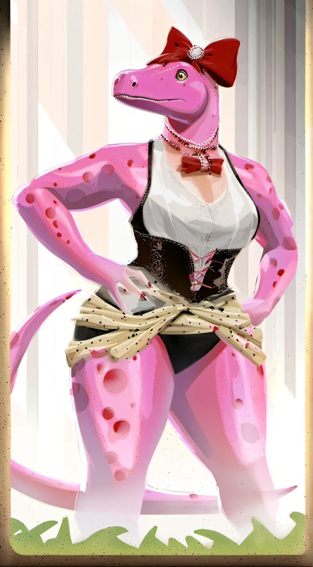 ai character: Birdo background