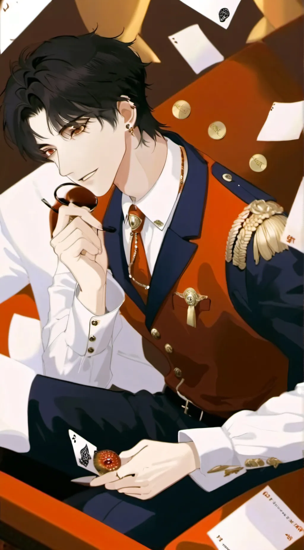 ai character: $David$ background