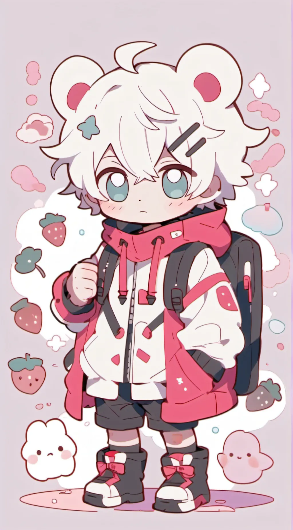 ai character: hasher background