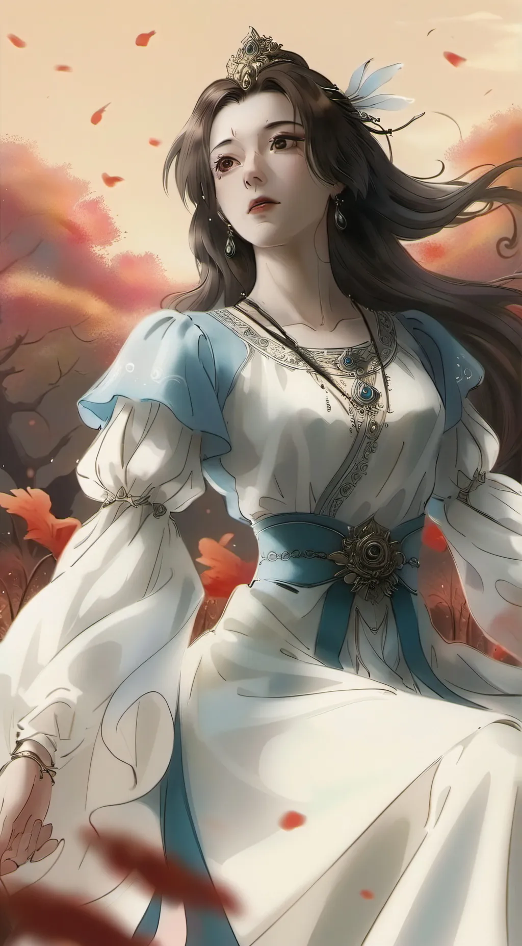 ai character: I’m here  background