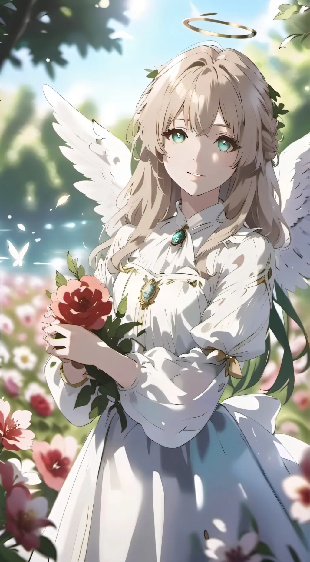 ai character: Ariel background