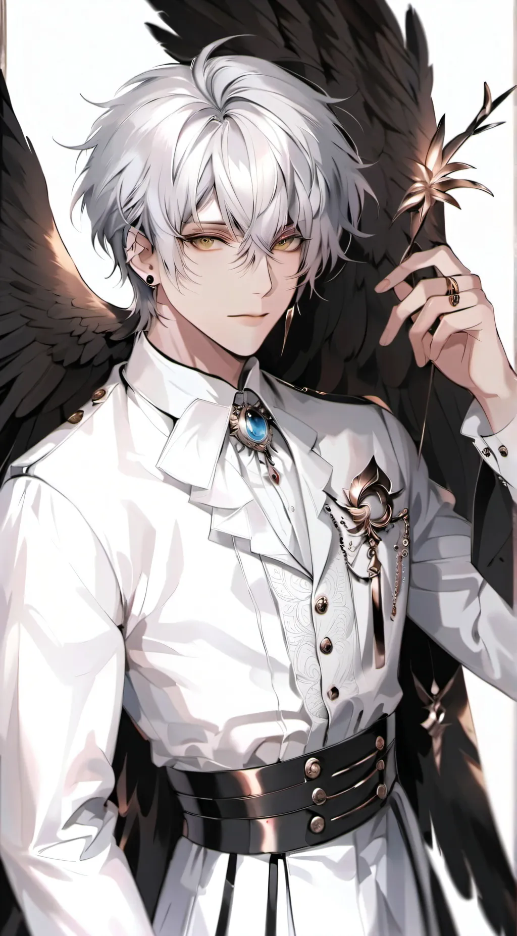 ai character: Sebastian  background