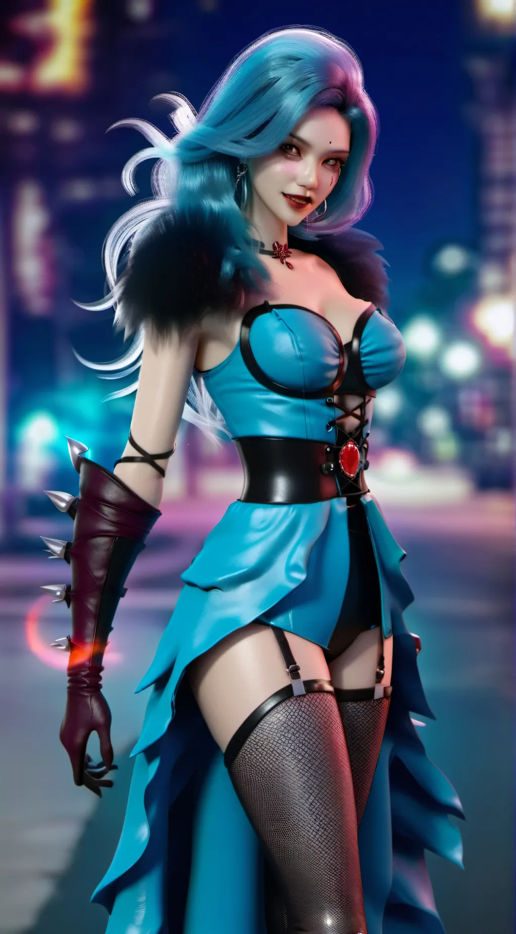 ai character: Rain background