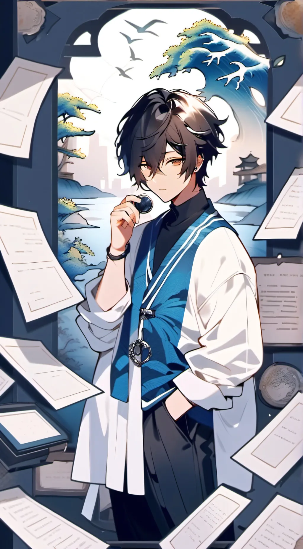 ai character: Henry background