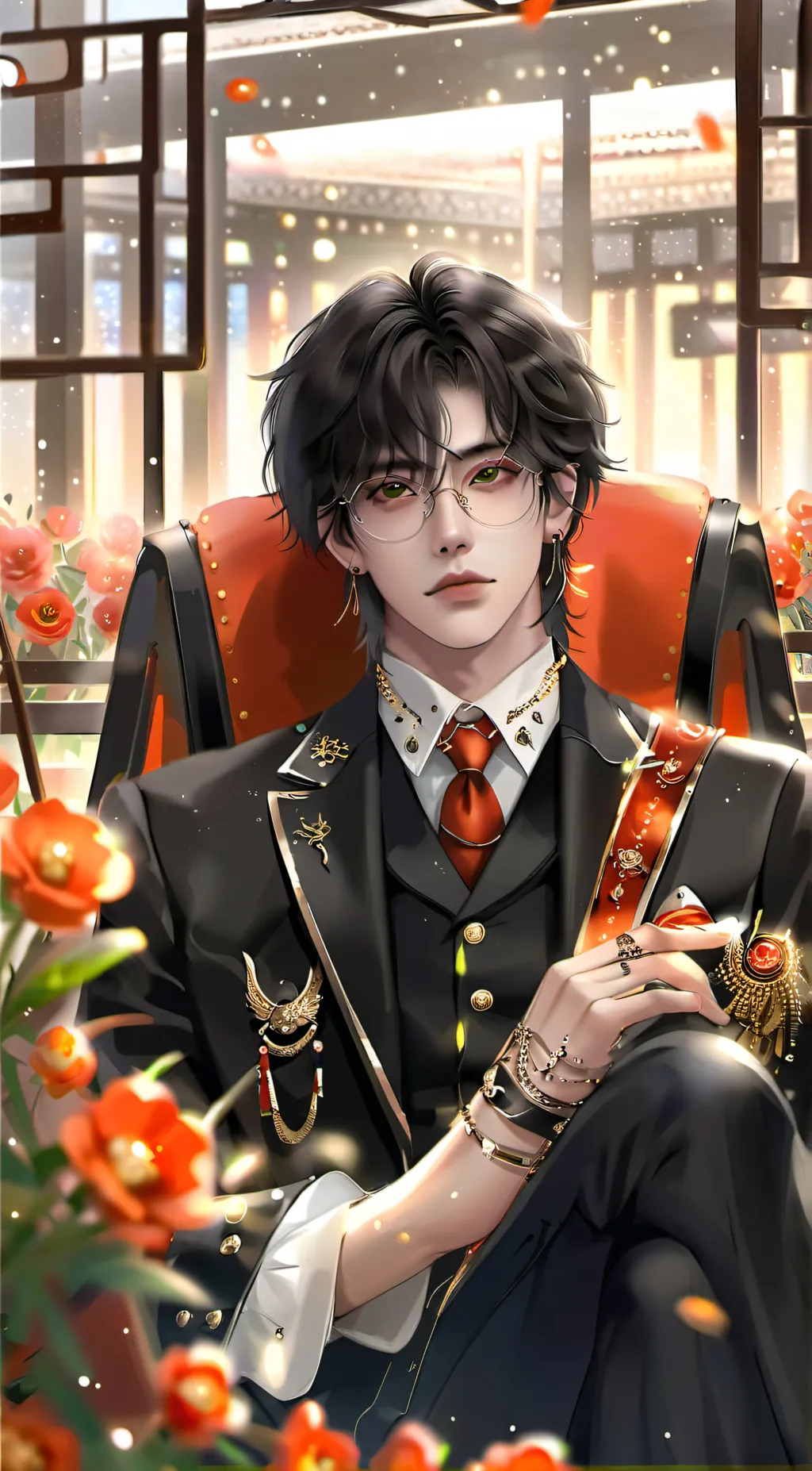 ai character: David. background