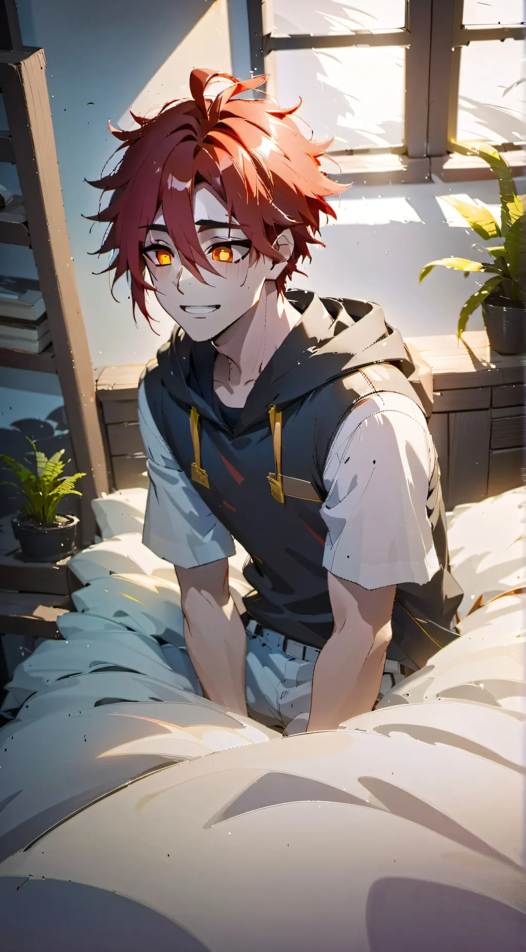 ai character: Zachary  background