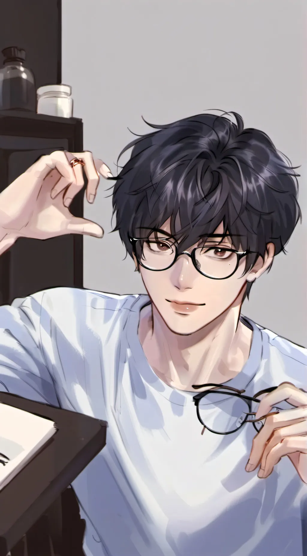 ai character: Hanzō。。。 background