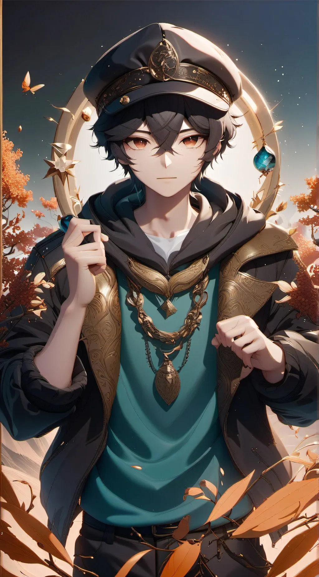 ai character: David background