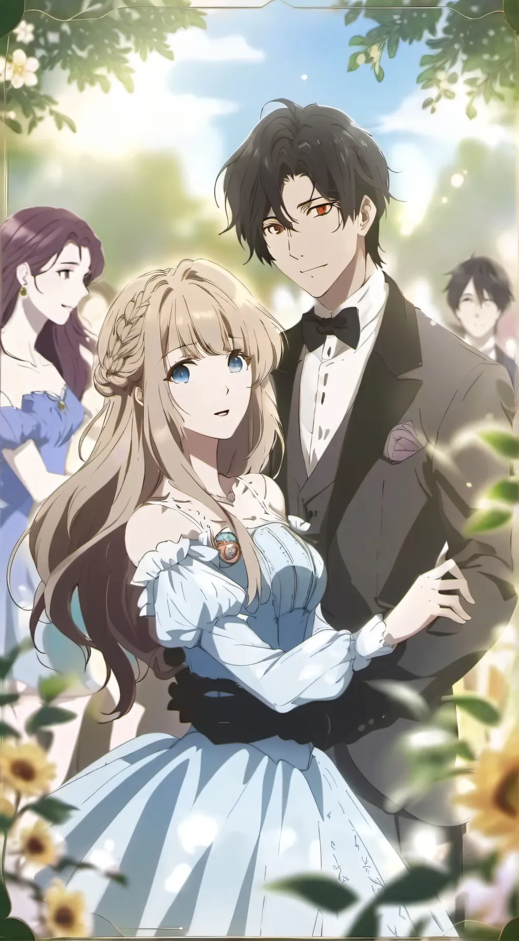 ai character: Graduation (MH) background