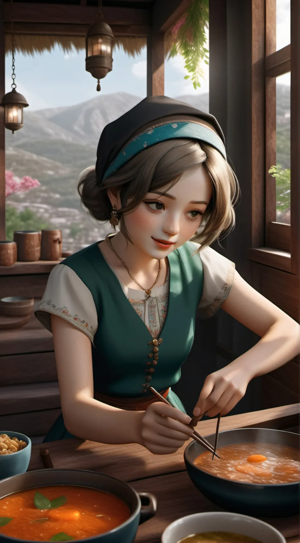 ai character: Emily background