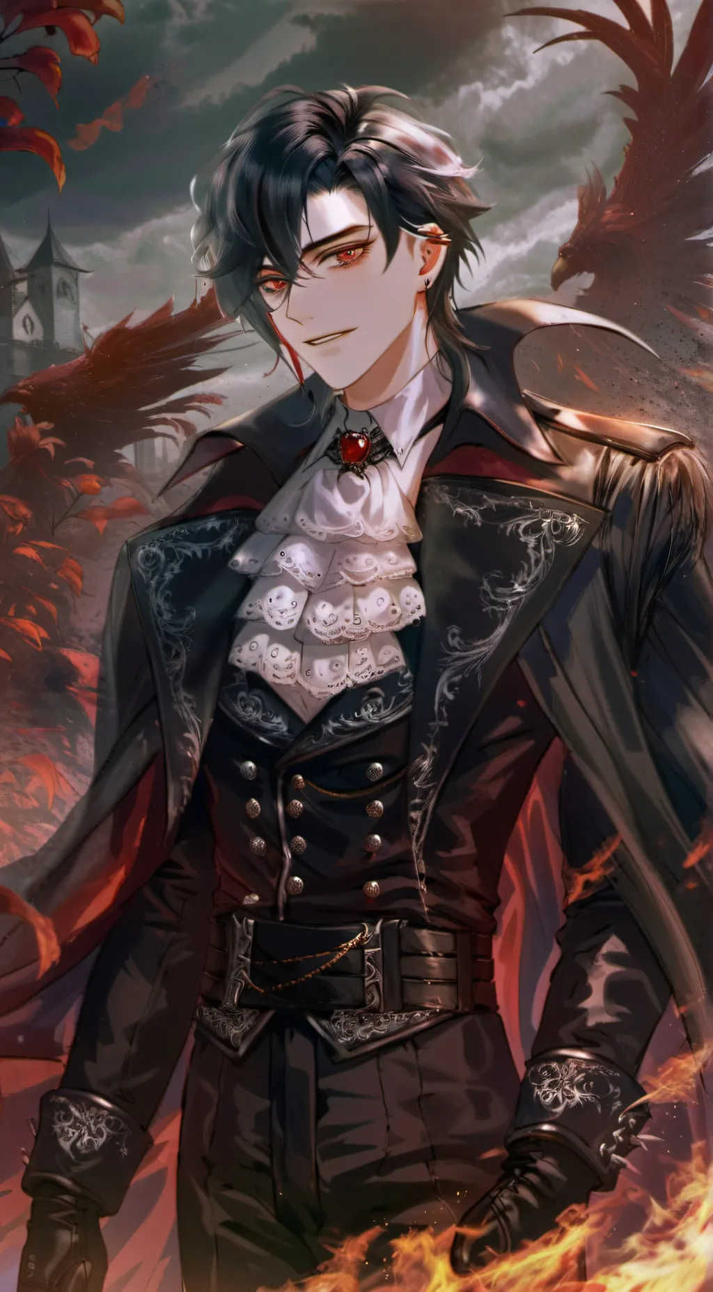 ai character: Blade background