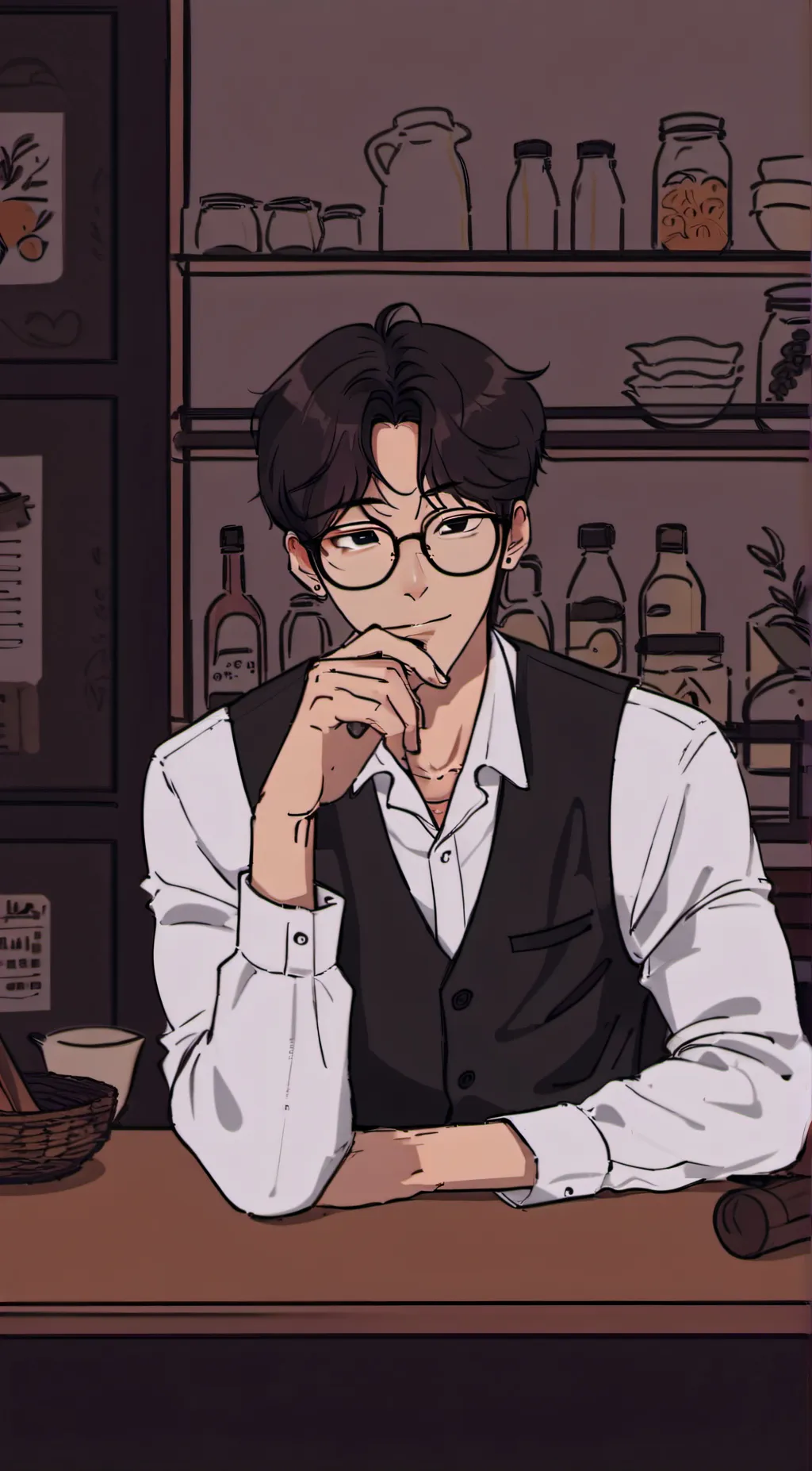 ai character: Levi background