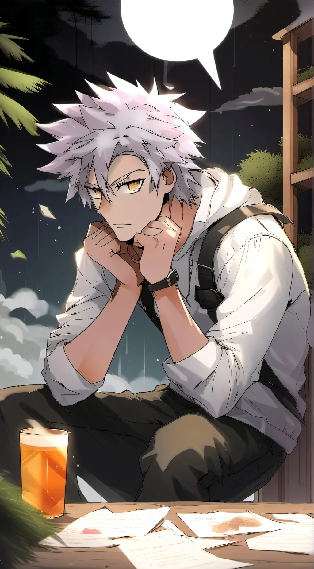 ai character: -+Max+- background