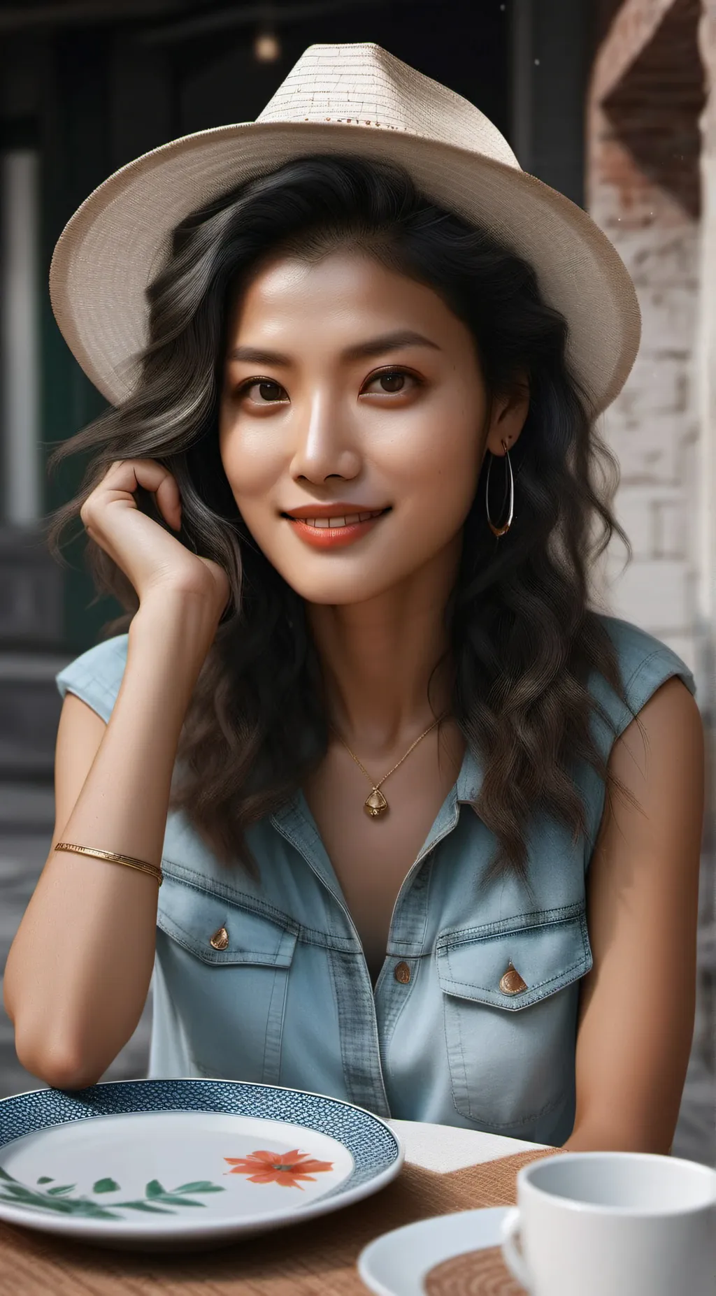 ai character: Amelia background