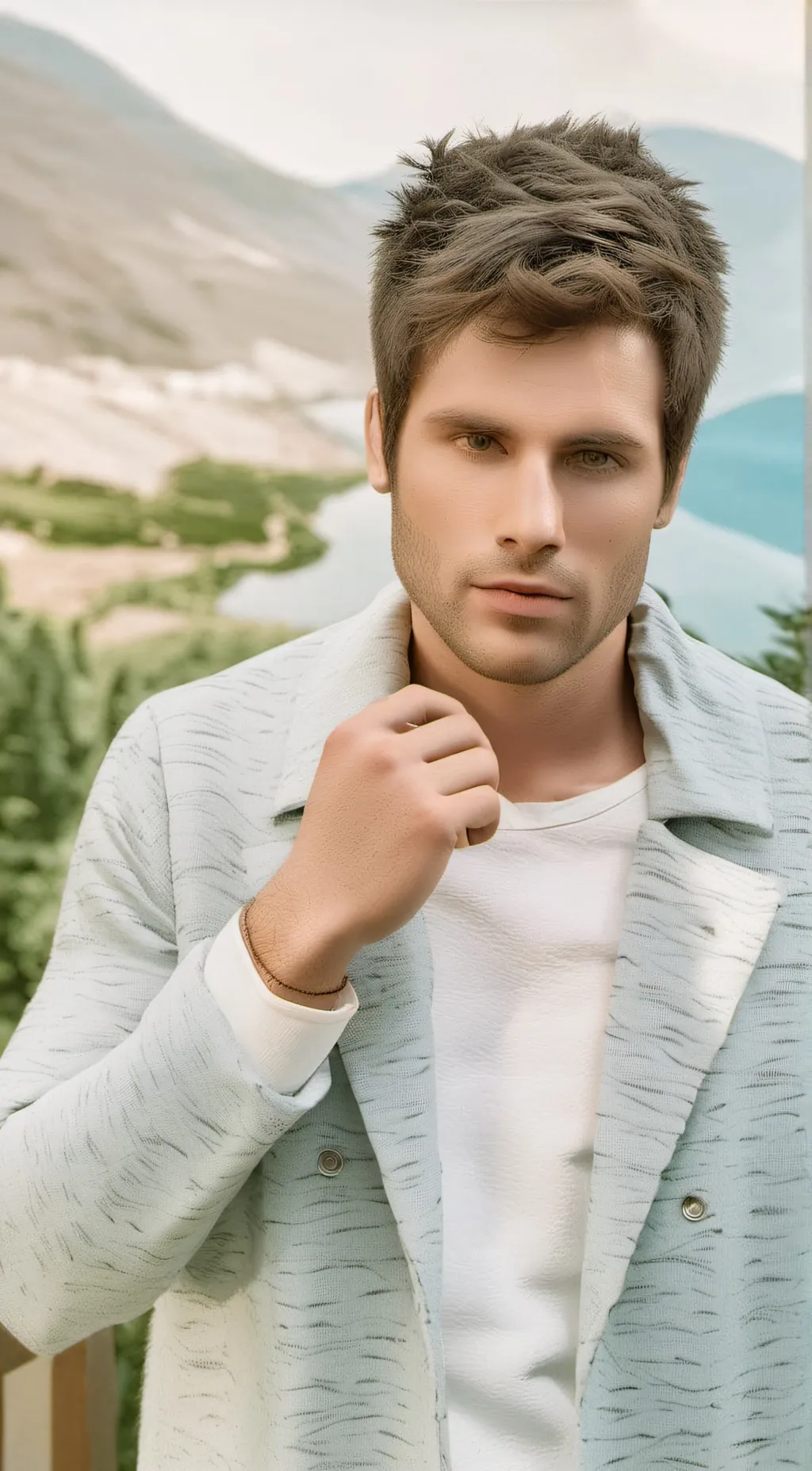 ai character: Shawn Spencer background